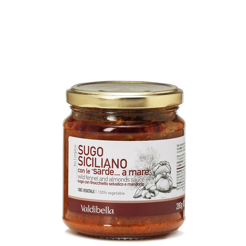 Sugo siciliano con le sarde… a mare (100% vegetale) - Valdibella